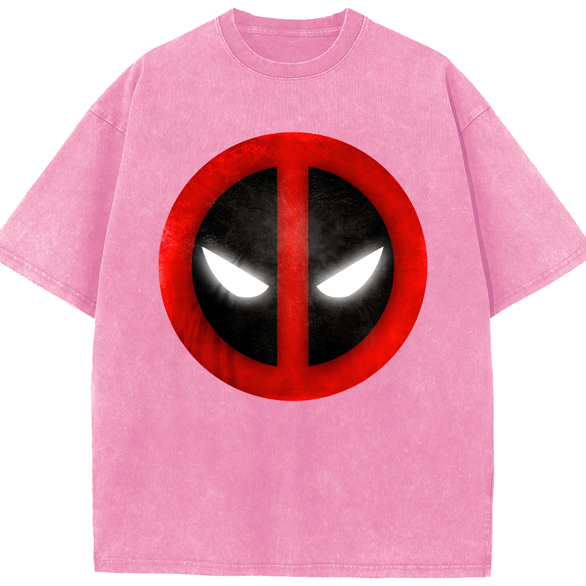 （画像用） Deadpool デッドプール 綿100% ヴィンテージ風 半袖Tシャツ（フロントプリント）